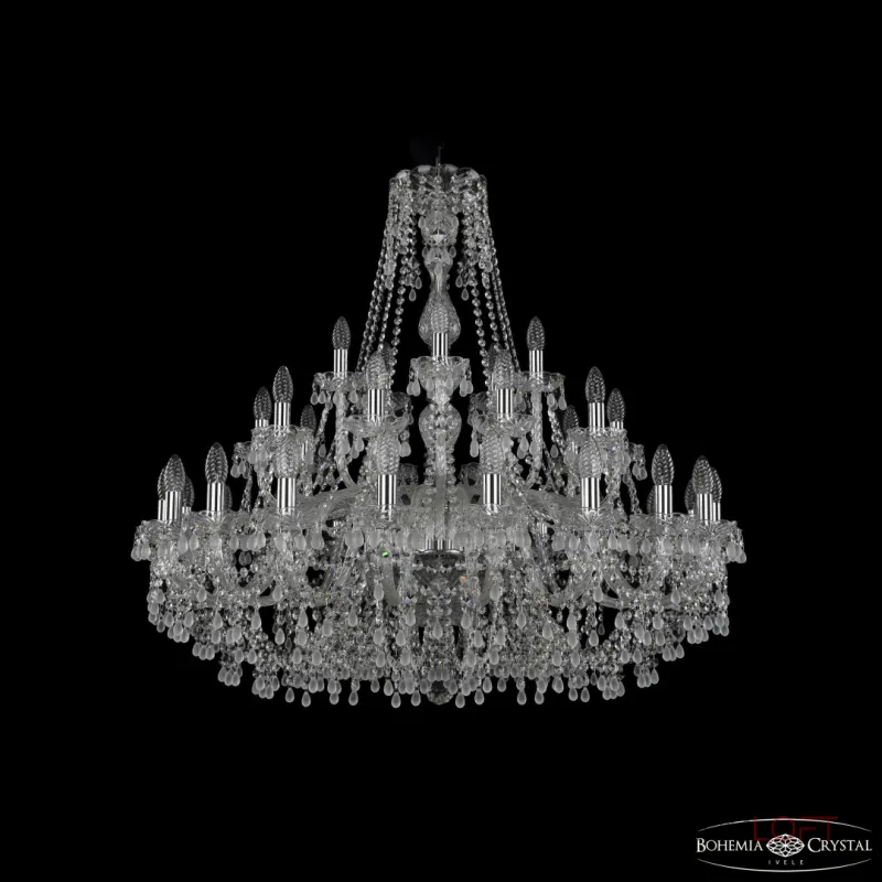 Подвесная люстра Bohemia Ivele Crystal 1410 1410/20+10+5/360 Ni V0300