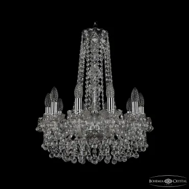 Подвесная люстра Bohemia Ivele Crystal 1409 1409/10/160/h-60 Ni