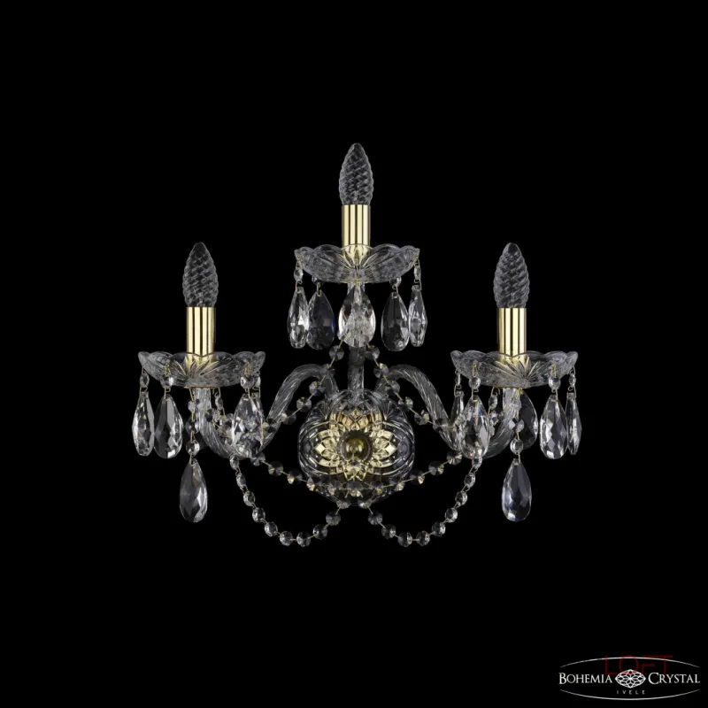 Бра Bohemia Ivele Crystal 1402 1402B/2+1/195/XL G