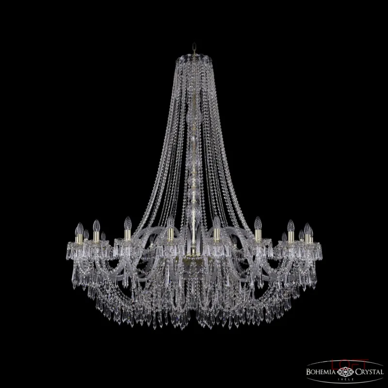 Подвесная люстра Bohemia Ivele Crystal 1403 1403/20/530/h-160 G