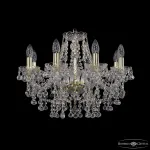 Подвесная люстра Bohemia Ivele Crystal 1409 1409/8/195 G