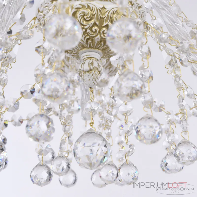 Подвесная люстра Bohemia Ivele Crystal AL1609 AL16309/6/160 WMG Подвесная люстра Bohemia Ivele Crystal AL1609 AL16309/6/160 WMG