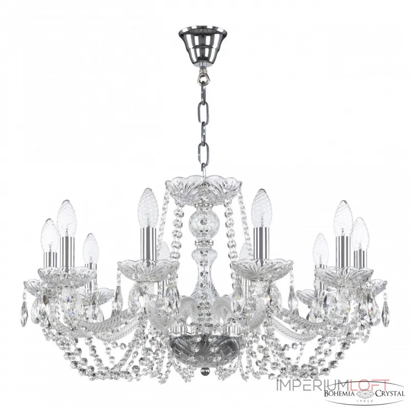 Подвесная люстра Bohemia Ivele Crystal 119 119/10/240 Ni