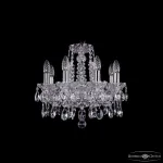 Подвесная люстра Bohemia Ivele Crystal 1413 1413/8/141 Ni