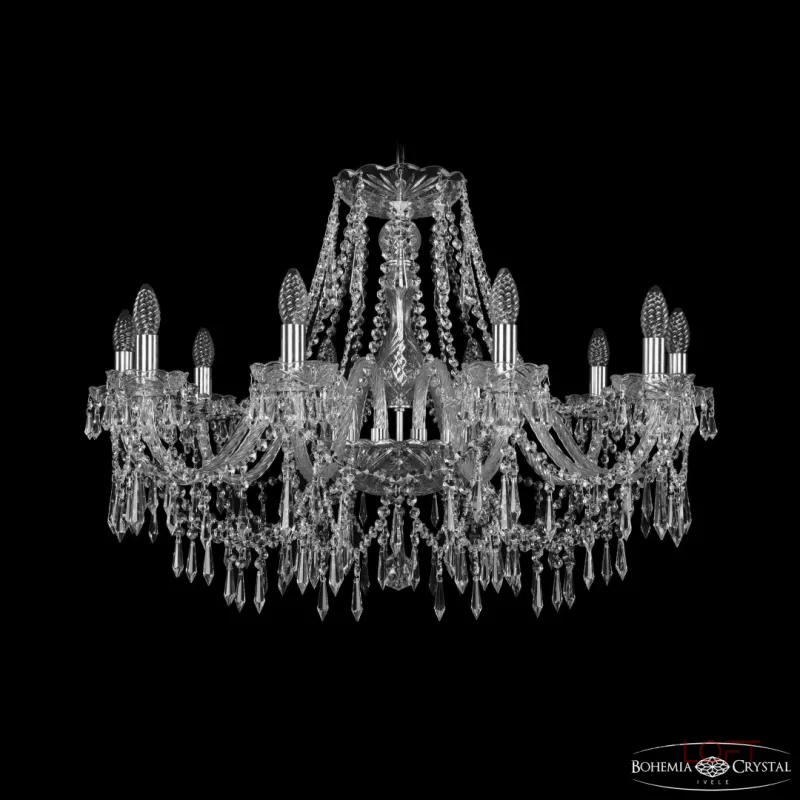 Подвесная люстра Bohemia Ivele Crystal 1403 1403/10/300 Ni Подвесная люстра Bohemia Ivele Crystal 1403 1403/10/300 Ni