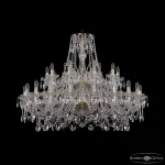 Подвесная люстра Bohemia Ivele Crystal 1411 1411/20+10/400/2d G