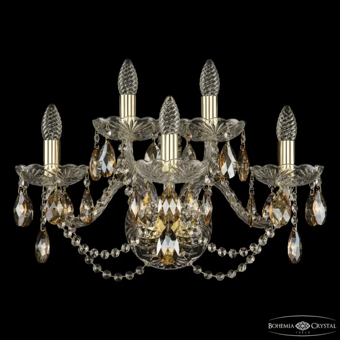 Бра Bohemia Ivele Crystal 1402 1402B/3+2/195/XL G K721 от ImperiumLoft
