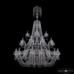 Подвесная люстра Bohemia Ivele Crystal 1403 1403/20+10+5/530/XL-203/3d Ni