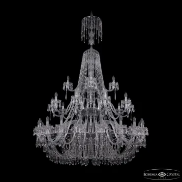 Люстра Bohemia Ivele Crystal 1403 1403/20+10+5/530/XL-203/3d Ni