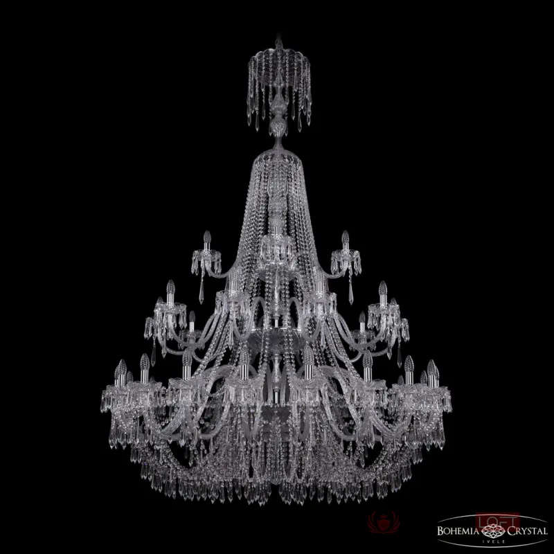 Люстра Bohemia Ivele Crystal 1403 1403/20+10+5/530/XL-203/3d Ni от ImperiumLoft