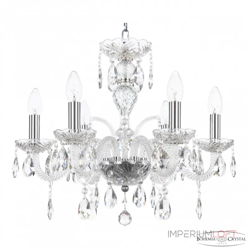 Подвесная люстра Bohemia Ivele Crystal 118 118/6/165 Ni