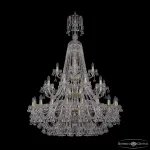 Подвесная люстра Bohemia Ivele Crystal 1409 1409/20+10+5/400/XL-159/3d G