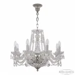 Подвесная люстра Bohemia Ivele Crystal 1451 1451/8/160/250 Ni