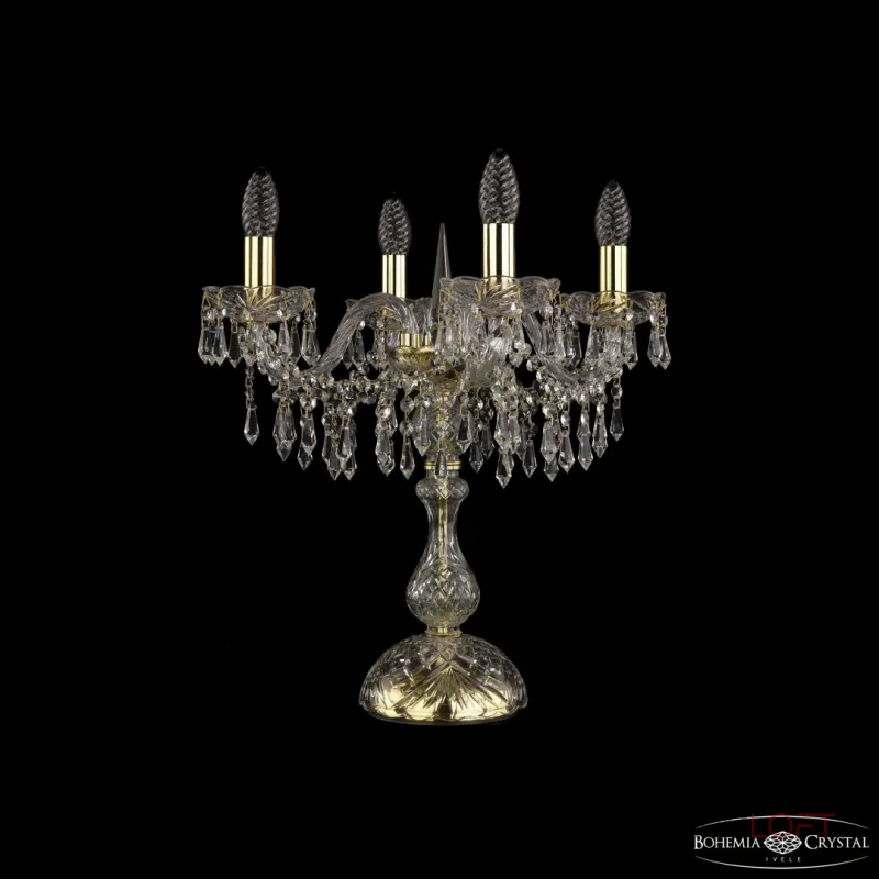 Настольная лампа Bohemia Ivele Crystal 1403 1403L/4/141-47 G