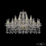 Подвесная люстра Bohemia Ivele Crystal 1413 1413/16+8/360 G