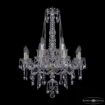 Подвесная люстра Bohemia Ivele Crystal 1415 1415/8+4/200/h-75 G