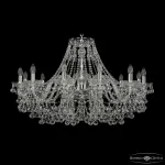 Подвесная люстра Bohemia Ivele Crystal 1409 1409/12/360 Ni