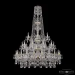 Подвесная люстра Bohemia Ivele Crystal 1411 1411/20+10+5/400/XL-155/3d G