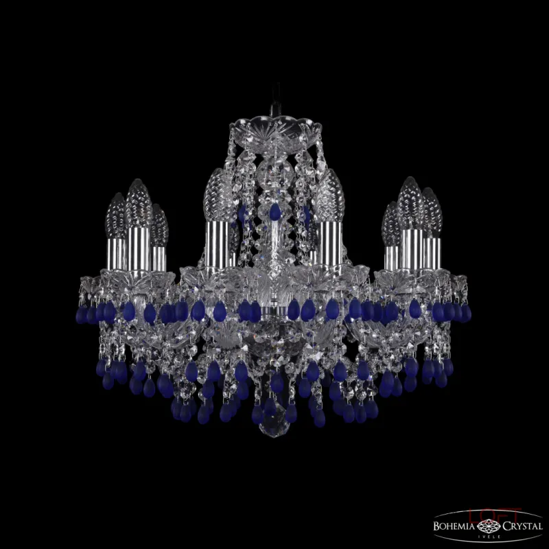 Подвесная люстра Bohemia Ivele Crystal 1410 1410/10/160 Ni V3001 Подвесная люстра Bohemia Ivele Crystal 1410 1410/10/160 Ni V3001