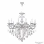 Подвесная люстра Bohemia Ivele Crystal AL7901 AL79101/12/300 B WMN