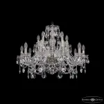 Подвесная люстра Bohemia Ivele Crystal 1411 1411/10+5/240 Pa