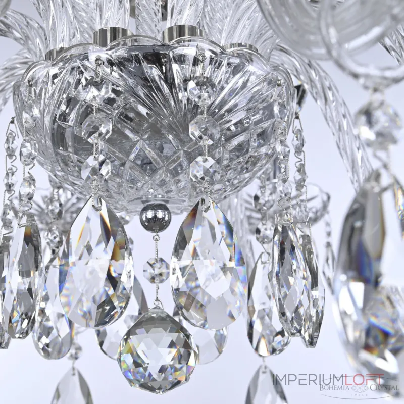 Подвесная люстра Bohemia Ivele Crystal 118 118/10/240 Ni