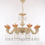 Подвесная люстра Bohemia Ivele Crystal AL7901 AL79101/8/250 A WMG P Shampan/M-1G