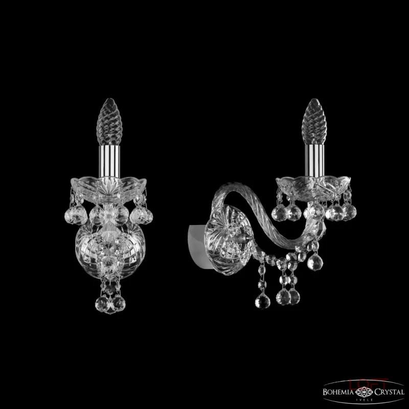 Бра Bohemia Ivele Crystal 1409 1409B/1/160 Ni