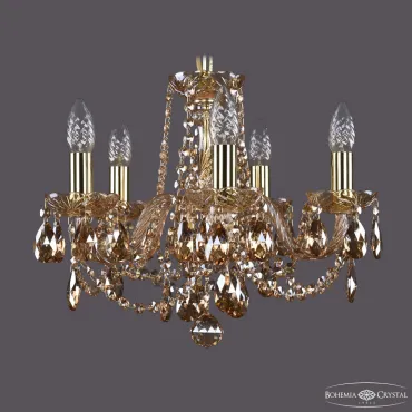 Подвесная люстра Bohemia Ivele Crystal 1402 1402/5/141 G M721