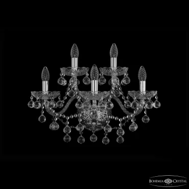 Бра Bohemia Ivele Crystal 1409 1409B/3+2/195/XL Ni Бра Bohemia Ivele Crystal 1409 1409B/3+2/195/XL Ni