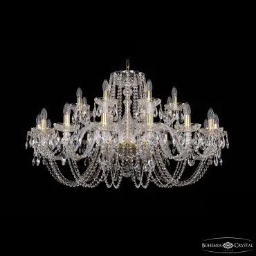 Подвесная люстра Bohemia Ivele Crystal 1402 1402/16+8/400 G