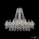 Подвесная люстра Bohemia Ivele Crystal 1411 1411/24/460 G