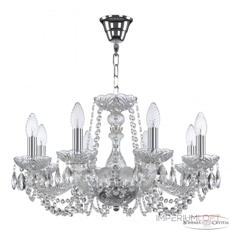 Подвесная люстра Bohemia Ivele Crystal 119 119/8/200 Ni