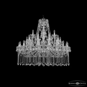 Подвесная люстра Bohemia Ivele Crystal 1413 1413/20+10+5/400 Ni Подвесная люстра Bohemia Ivele Crystal 1413 1413/20+10+5/400 Ni