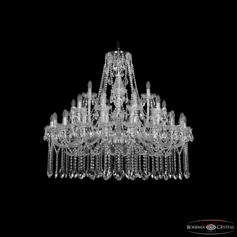 Подвесная люстра Bohemia Ivele Crystal 1413 1413/20+10+5/400 Ni Подвесная люстра Bohemia Ivele Crystal 1413 1413/20+10+5/400 Ni