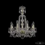 Подвесная люстра Bohemia Ivele Crystal 1402 1402/8/160/XL-59 G