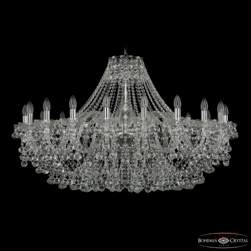 Подвесная люстра Bohemia Ivele Crystal 1409 1409/20/400 Ni Подвесная люстра Bohemia Ivele Crystal 1409 1409/20/400 Ni