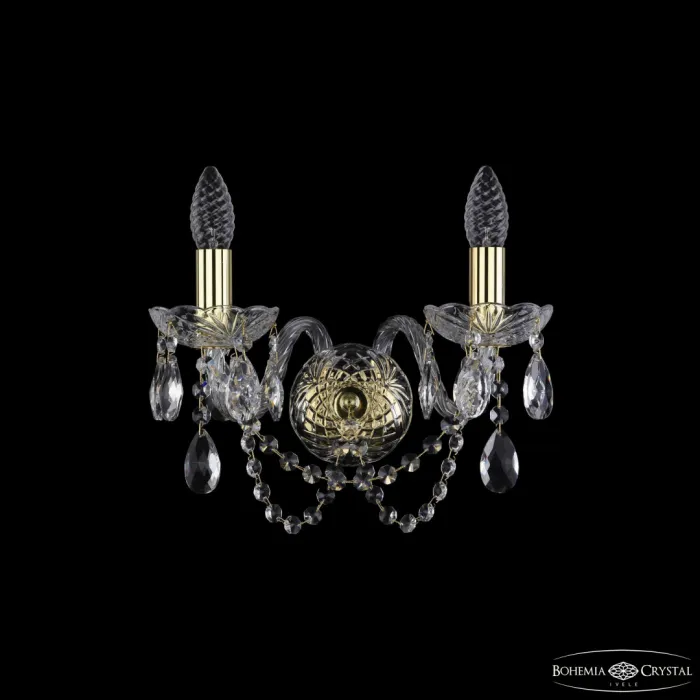 Бра Bohemia Ivele Crystal 1402 1402B/2/141 G от ImperiumLoft