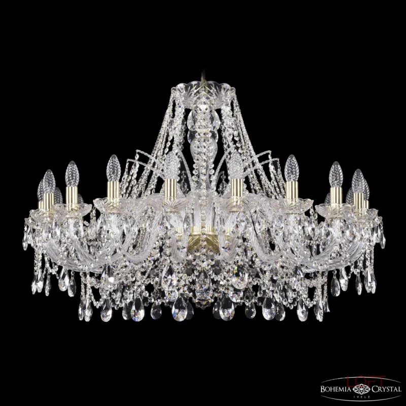Подвесная люстра Bohemia Ivele Crystal 1411 1411/20/360 G Подвесная люстра Bohemia Ivele Crystal 1411 1411/20/360 G
