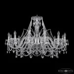Подвесная люстра Bohemia Ivele Crystal 1411 1411/12/360 Ni