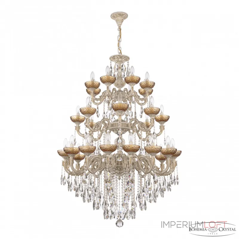 Подвесная люстра Bohemia Ivele Crystal AL7901 AL79101/16+8+8/300/3d B WMG P Amber/M-1F Подвесная люстра Bohemia Ivele Crystal AL7901 AL79101/16+8+8/300/3d B WMG P Amber/M-1F