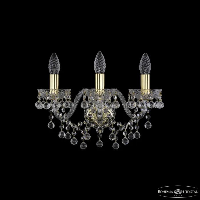 Бра Bohemia Ivele Crystal 1409 1409B/3/160 G от ImperiumLoft