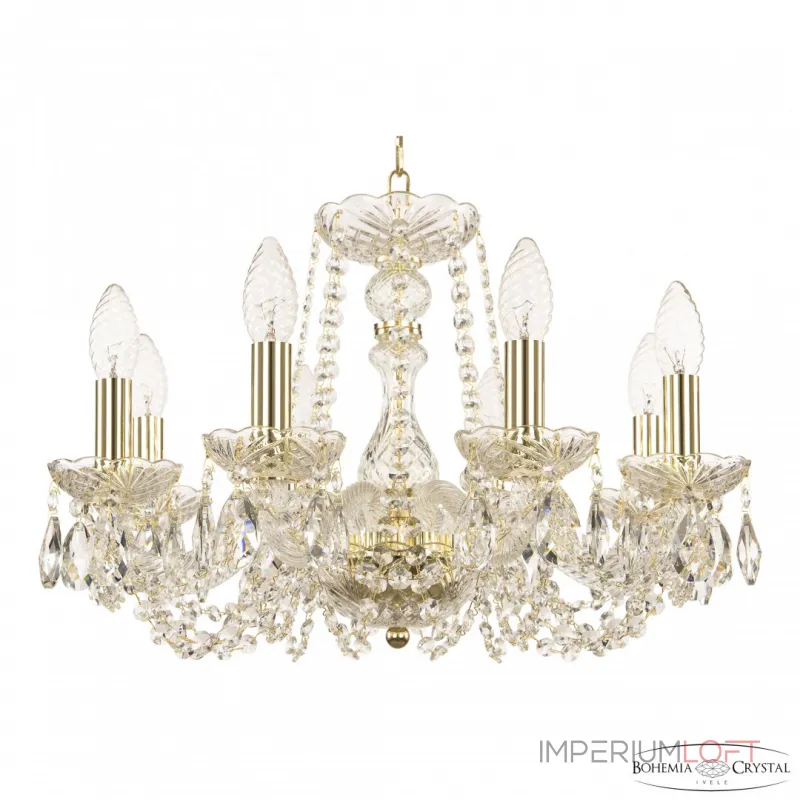 Подвесная люстра Bohemia Ivele Crystal 119 119/8/165 G Подвесная люстра Bohemia Ivele Crystal 119 119/8/165 G