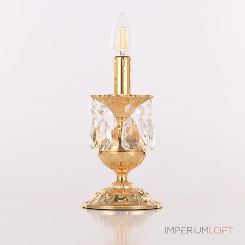 Настольная лампа Bohemia Ivele Crystal AL77 AL77500L/1-23 G