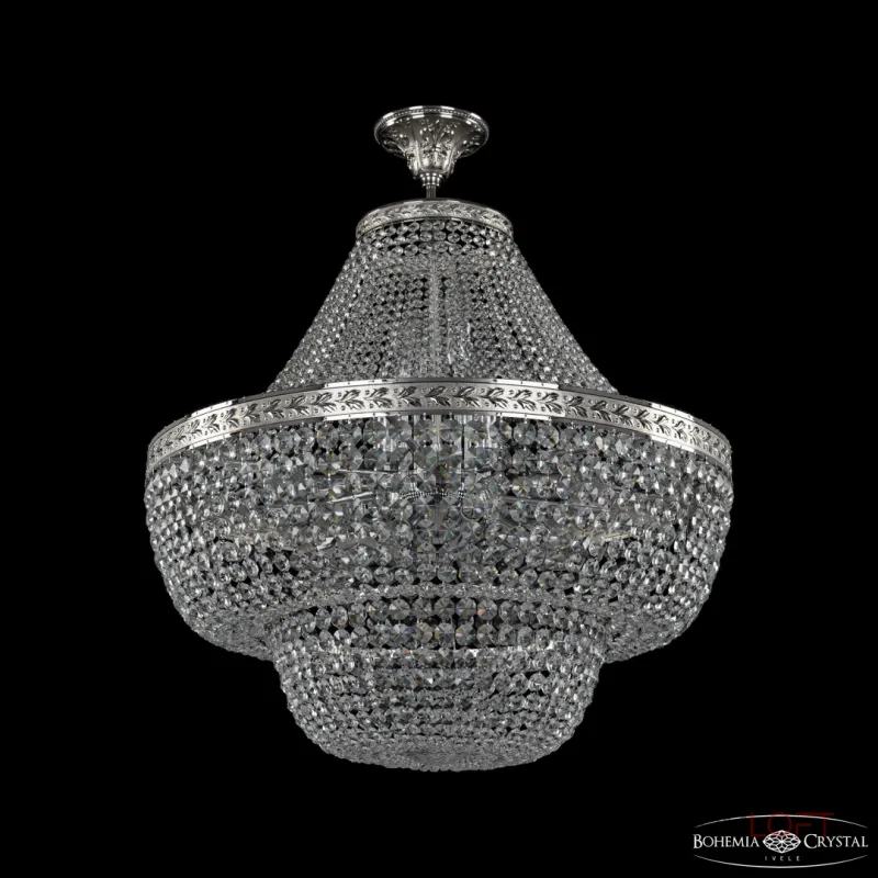 Подвесная люстра Bohemia Ivele Crystal 1910 19101/H1/70IV Ni