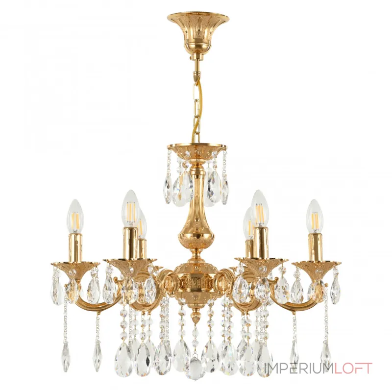 Подвесная люстра Bohemia Ivele Crystal AL77 AL77101/6/175 A G