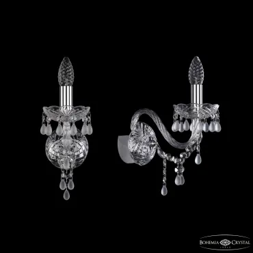 Бра Bohemia Ivele Crystal 1410 1410B/1/160 Ni V0300 Бра Bohemia Ivele Crystal 1410 1410B/1/160 Ni V0300