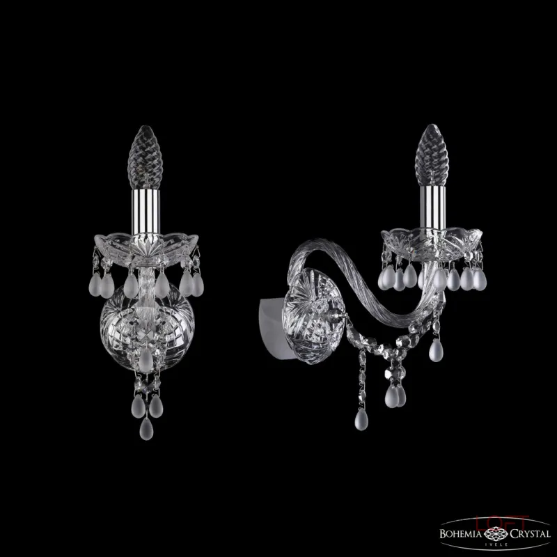 Бра Bohemia Ivele Crystal 1410 1410B/1/160 Ni V0300 Бра Bohemia Ivele Crystal 1410 1410B/1/160 Ni V0300