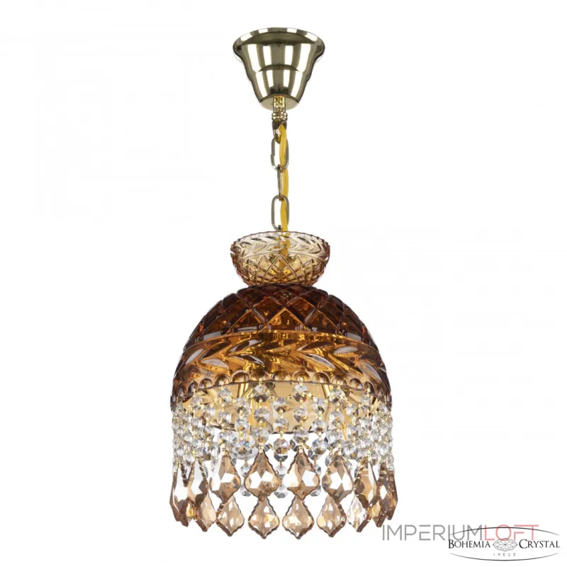 Подвесной светильник Bohemia Ivele Crystal 5478 5478/22 G Amber/M-1F Leafs K721 Подвесной светильник Bohemia Ivele Crystal 5478 5478/22 G Amber/M-1F Leafs K721