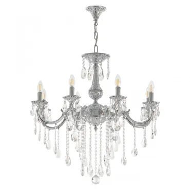 Подвесная люстра Bohemia Ivele Crystal AL7801 AL78101/8/250 B Ni